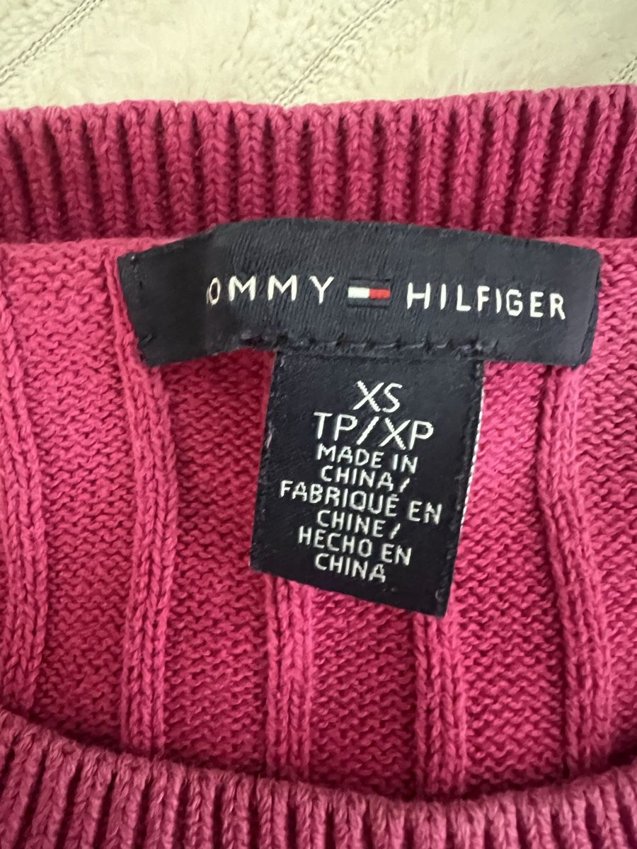 Tommy Hilfiger Maglioni & Felpe: TOMMY HILFIGER STRICKPULLOVER PINK GR XS – Usato da Basel venduto da theo-g77 2