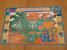 Zelda SNES Karte Das Königreich Hyrule
