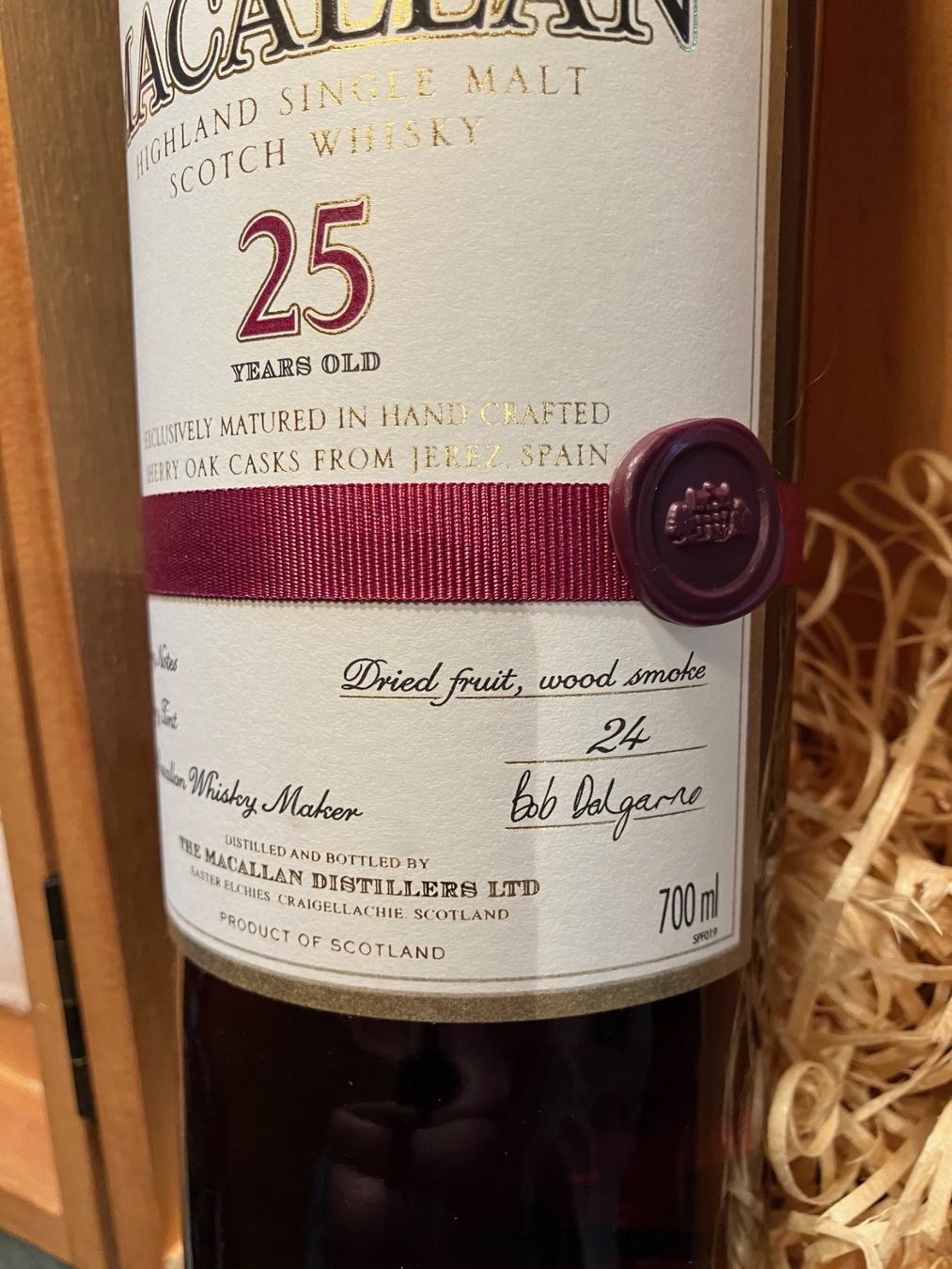 Macallan Spiritueux: Macallan 25 Years Sherry 2011 – Neuf avec emballage d'origine à Aarwangen par concorde58 3