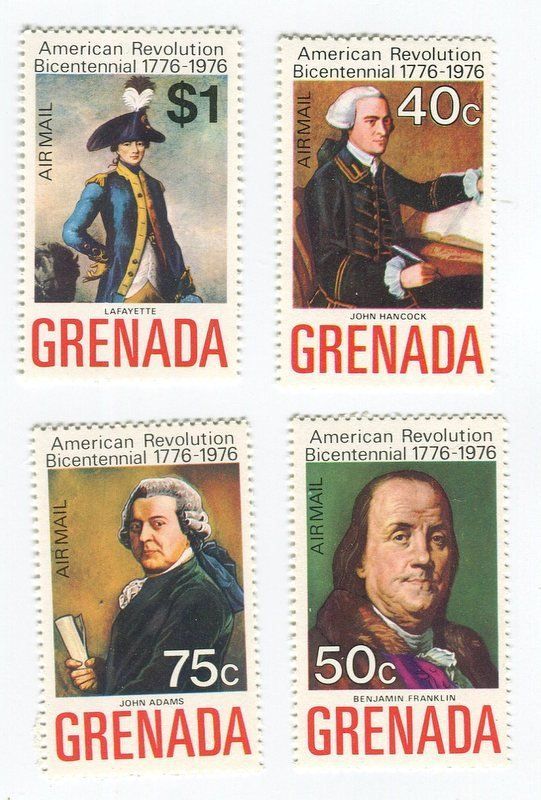 Alle Briefmarken: Briefmarken "Unabhängigkeitskrieg USA". Grenada – Neu und originalverpackt aus Basel von Butsch5