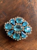 Broche verre/Glasstift  vintage made in Austria