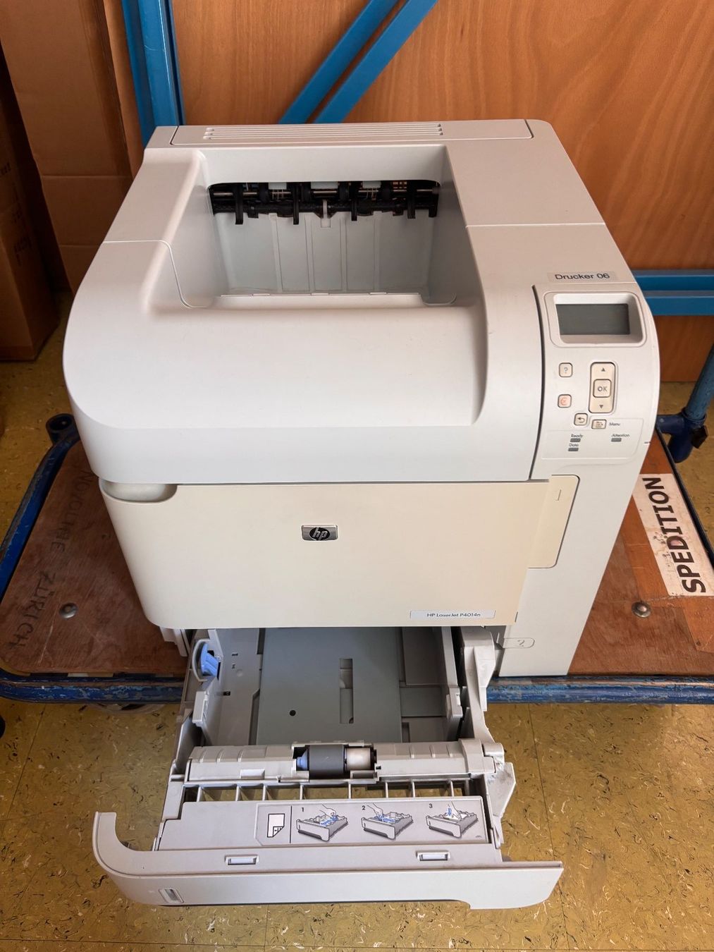 Hewlett Packard Drucker: HP LaserJet P4014n - top Zustand – Gebraucht aus Neunkirch von liquidationen_8152 2