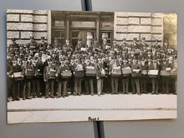Echt Photo Karte / Zürich - Post Beamte Post 2 Ausgabe 1930