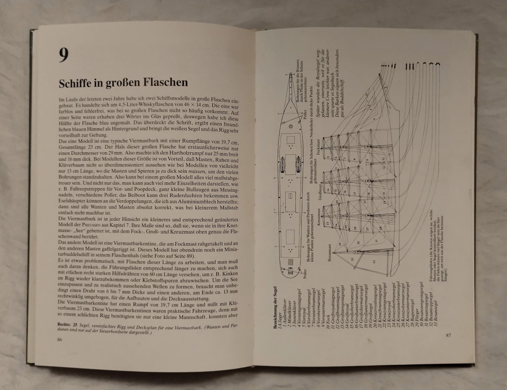 Bücher: Buddel-Schiffe: Miniaturen in der Flasche / Buch 1989 – Gebraucht aus Bellach von JingleJerry 7