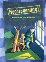 Buch: Hochspannung! Ratekrimis zum Abheben, Kinderbuch 📗