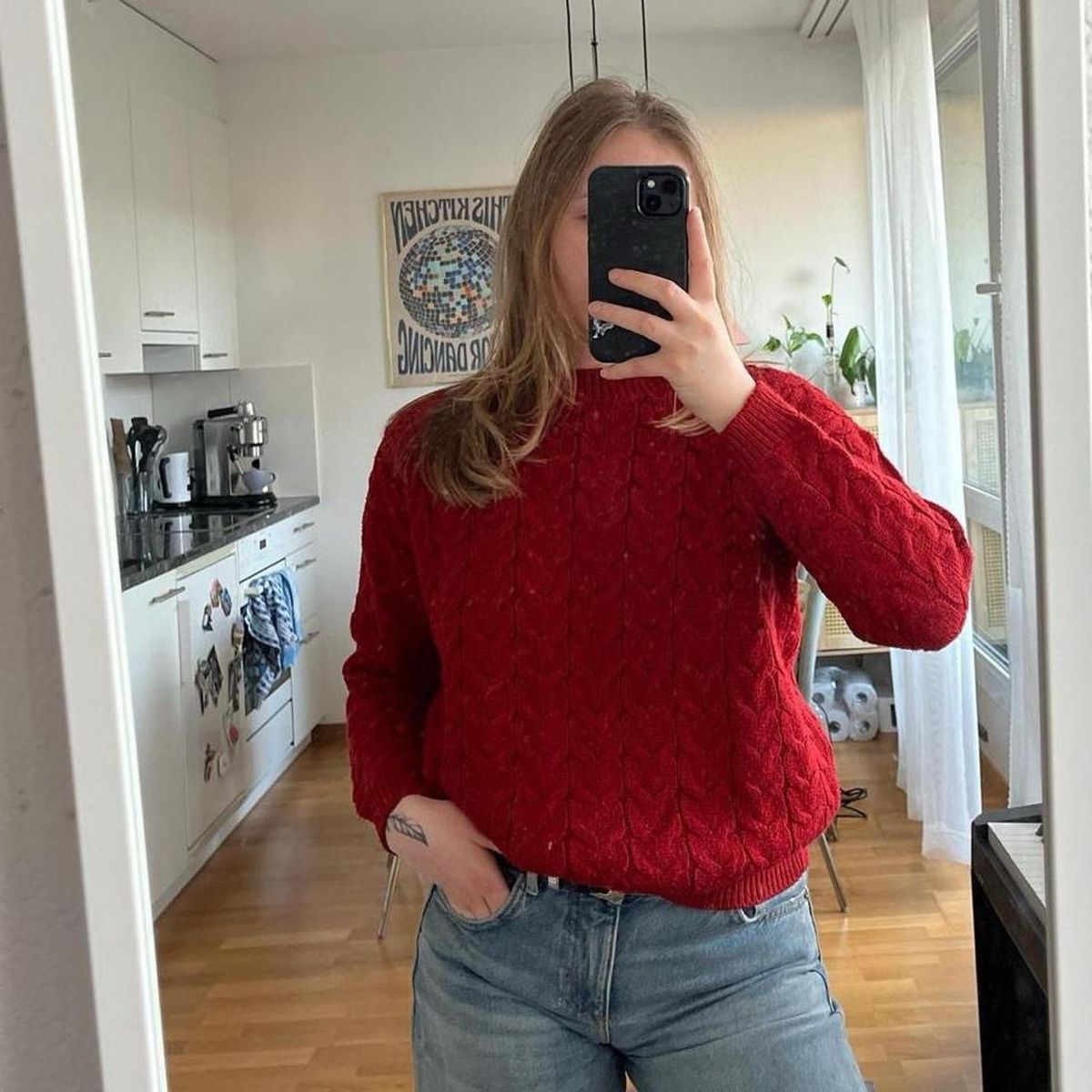 Mango Pulls & Sweat-shirts: Mango Strickpullover rot Grösse XS – D'occasion à Bern par Apfel2002 4