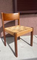 Holzstuhl mit Danish Cord – Skandinavisches Design