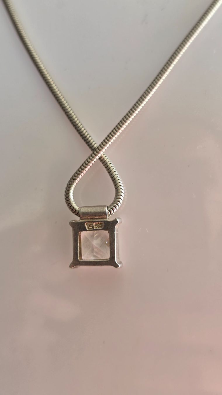 Catenine: Halskette Silber mit Anhänger – Usato da Wittenbach venduto da rose_rosi 2
