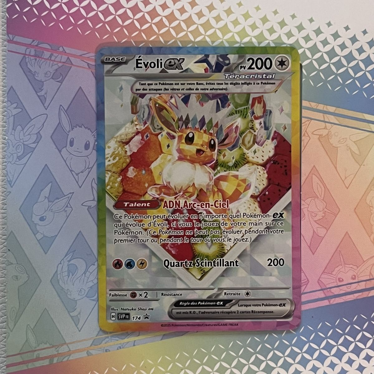 Pokémon Sammelbilder & Trading cards: Pokémon Évoli ex + cadre d’exposition – Neu und originalverpackt aus Le Grand-Saconnex von Koko.hime_ 1