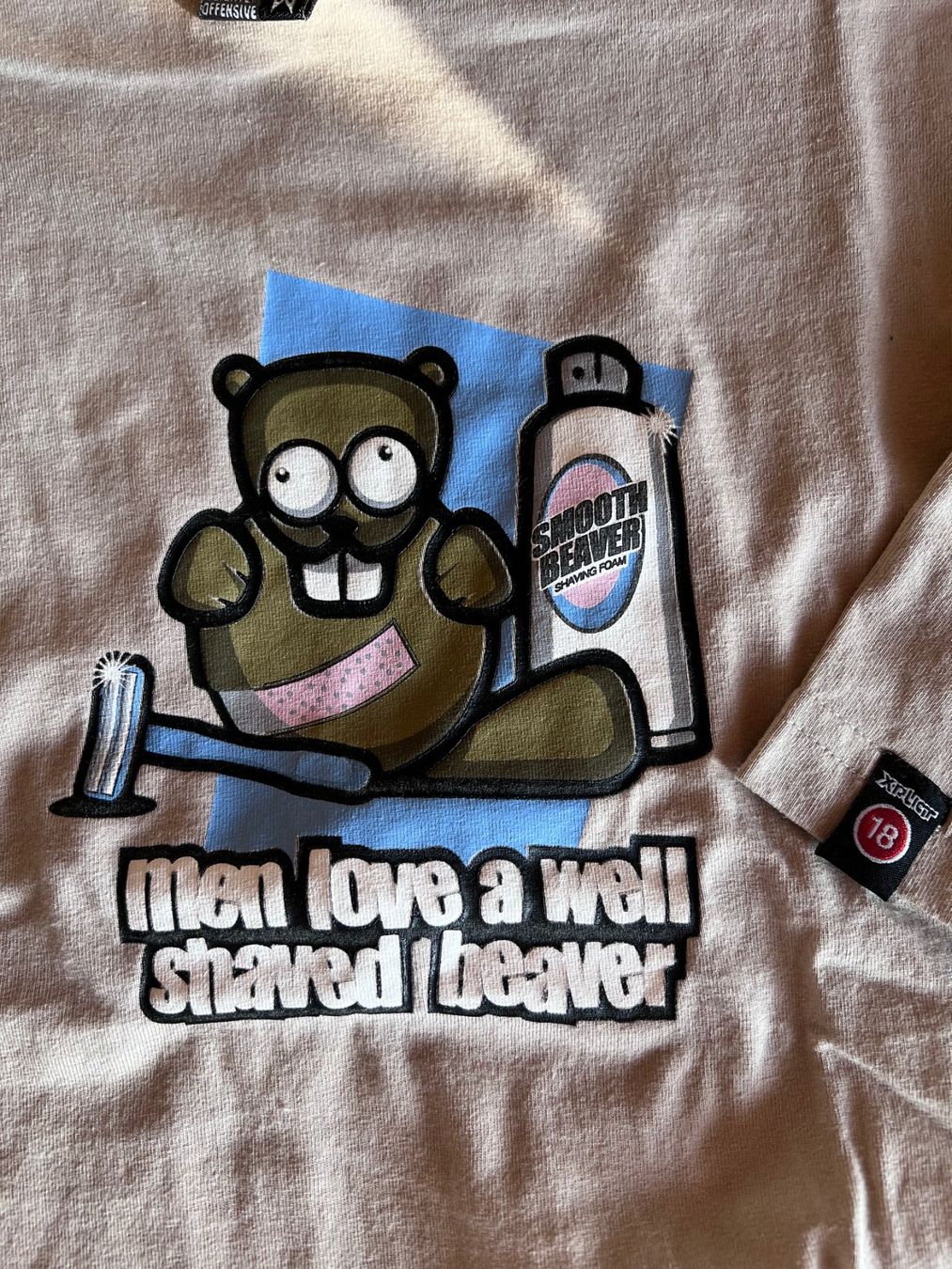 T-shirt: Herren T-Shirt XPLICIT Shaved Beaver – Usato da ossingen venduto da maho888