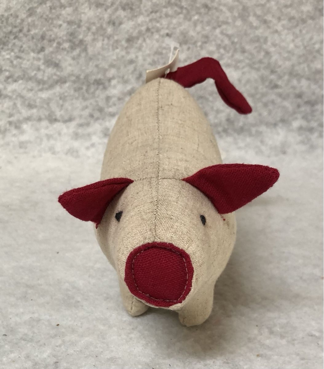 Statuette: Stoffschwein 3er-Set.. Neu.. – Nuovo (secondo la descrizione) da Hünenberg venduto da Smile77.. 1
