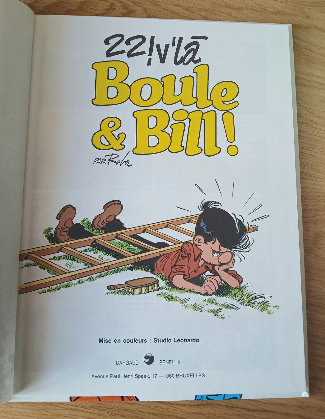 Fumetti: Boule et Bill - 22!v'la – Usato da Sciernes-d'Albeuve venduto da Dojo004 1