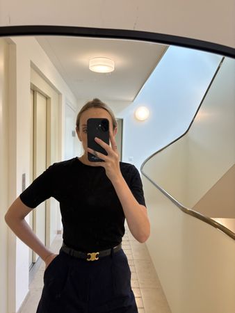 T-Shirt Damen Schwarz Grösse M guter Zustand