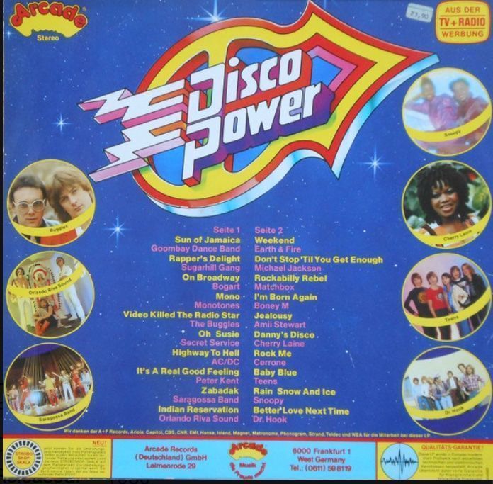 Dischi in vinile: Disco Power (20 Absolute Super-Top-Hits) – Usato da Horn venduto da enigma66 2