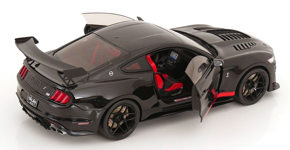 Ford Voitures modèles: FORD MUSTANG SHELBY GT500 CODE RED 2022 BLACK/RED 1:18 SOLID – Neuf avec emballage d'origine à Suhr par Moebelsiralfred 3