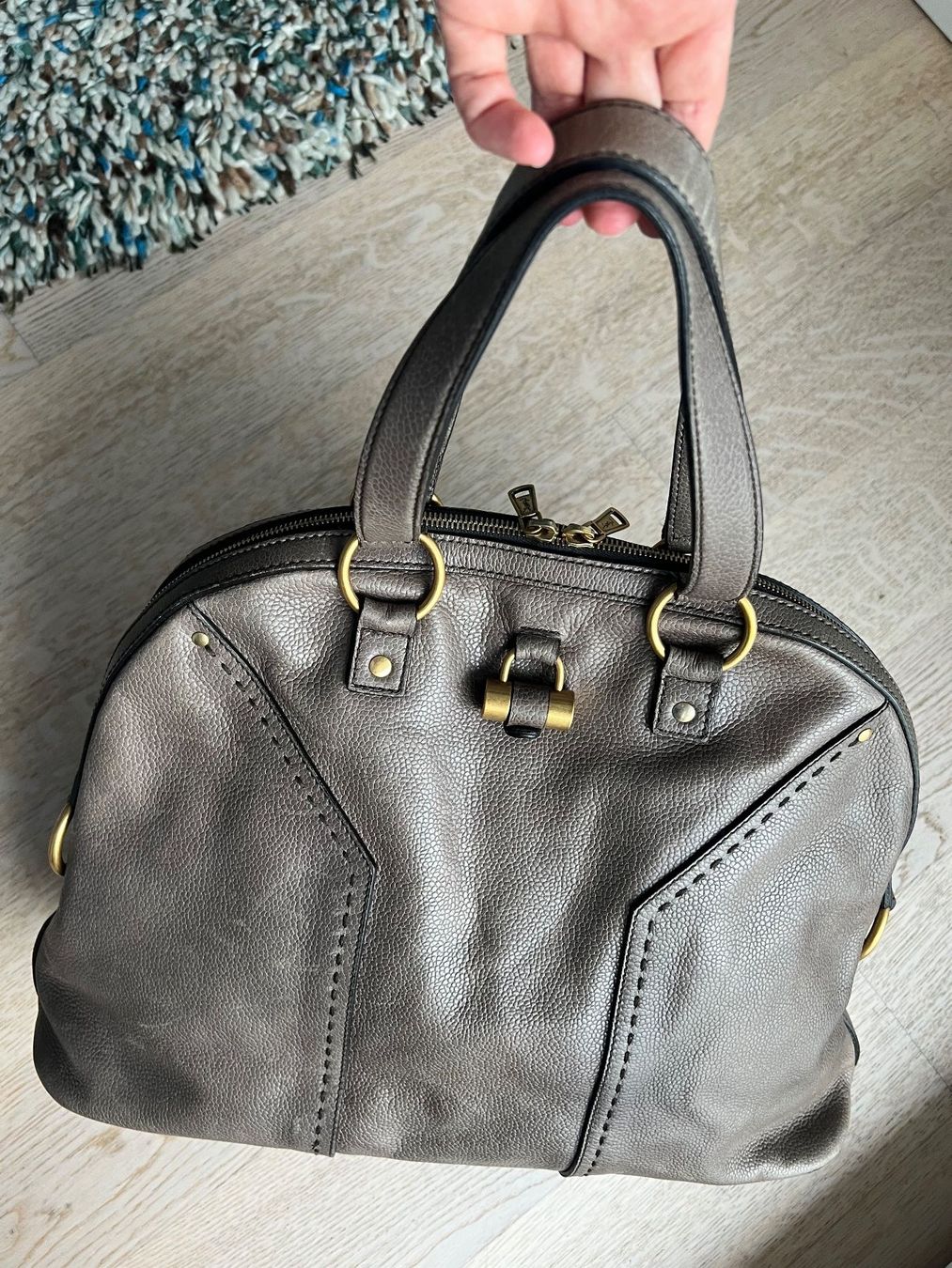 Saint Laurent Borse da donna: Echte YSL-Ledertasche (gross) – Usato da Wettingen venduto da behave2807 2