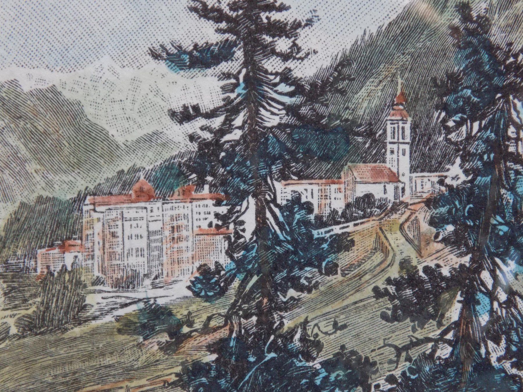 Gravures: Blick auf Laret Engadin – D'occasion à Risch par Rischli15 7