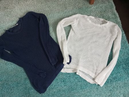 Pullover/Netz