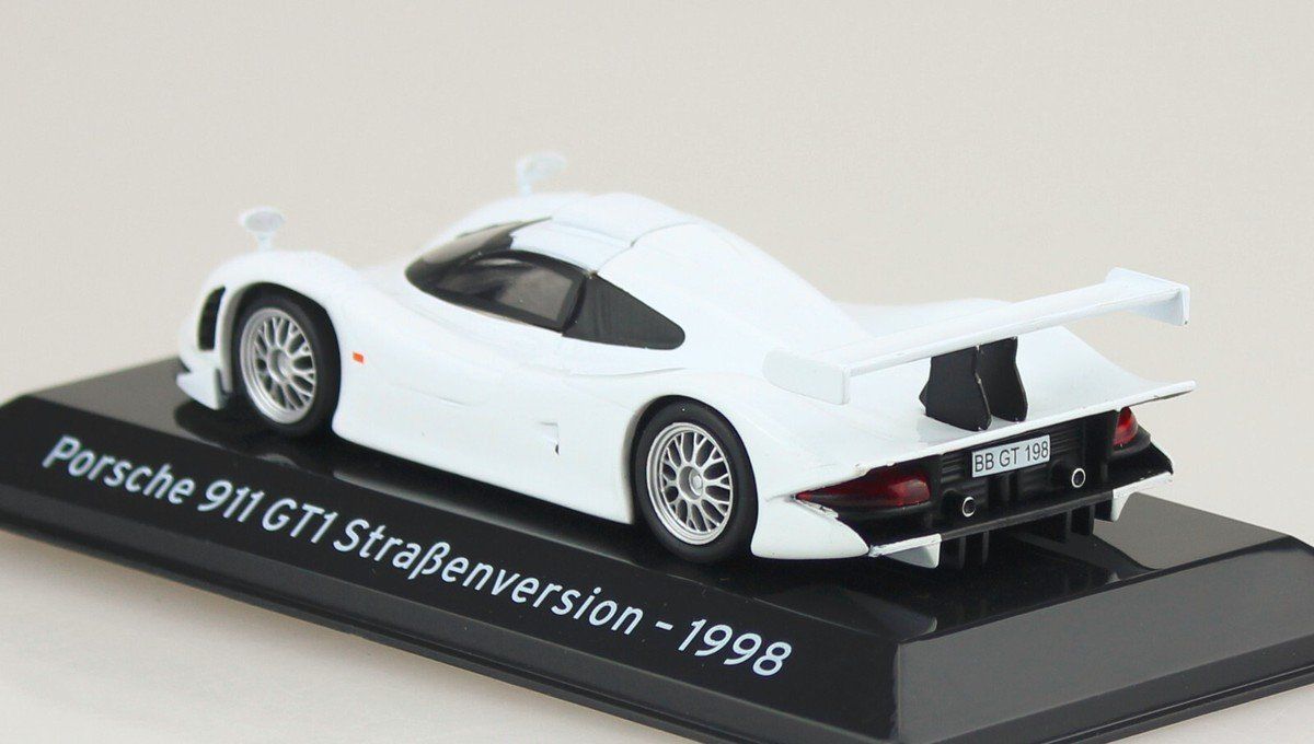 Porsche Modellini d'auto: Porsche 911 GT1 "Strassenversion 1998" – Nuovo e nell'imballaggio originale da Flawil venduto da Imperiosud 1
