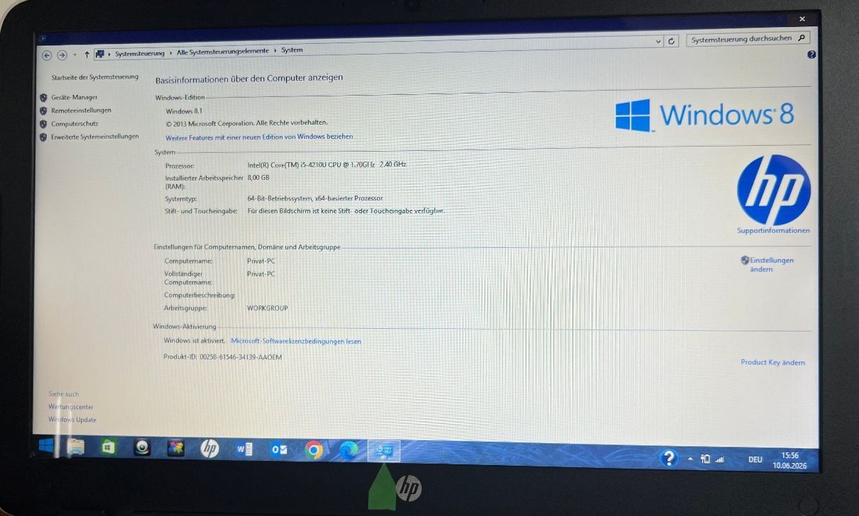 Hewlett Packard Notebooks: HP Pavilion 15 Notebook – Gebraucht aus Geuensee von Marras 3