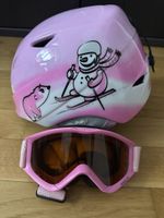 Uvex Skihelm & Skibrille, rosa, Grösse 46-50 cm, Top!