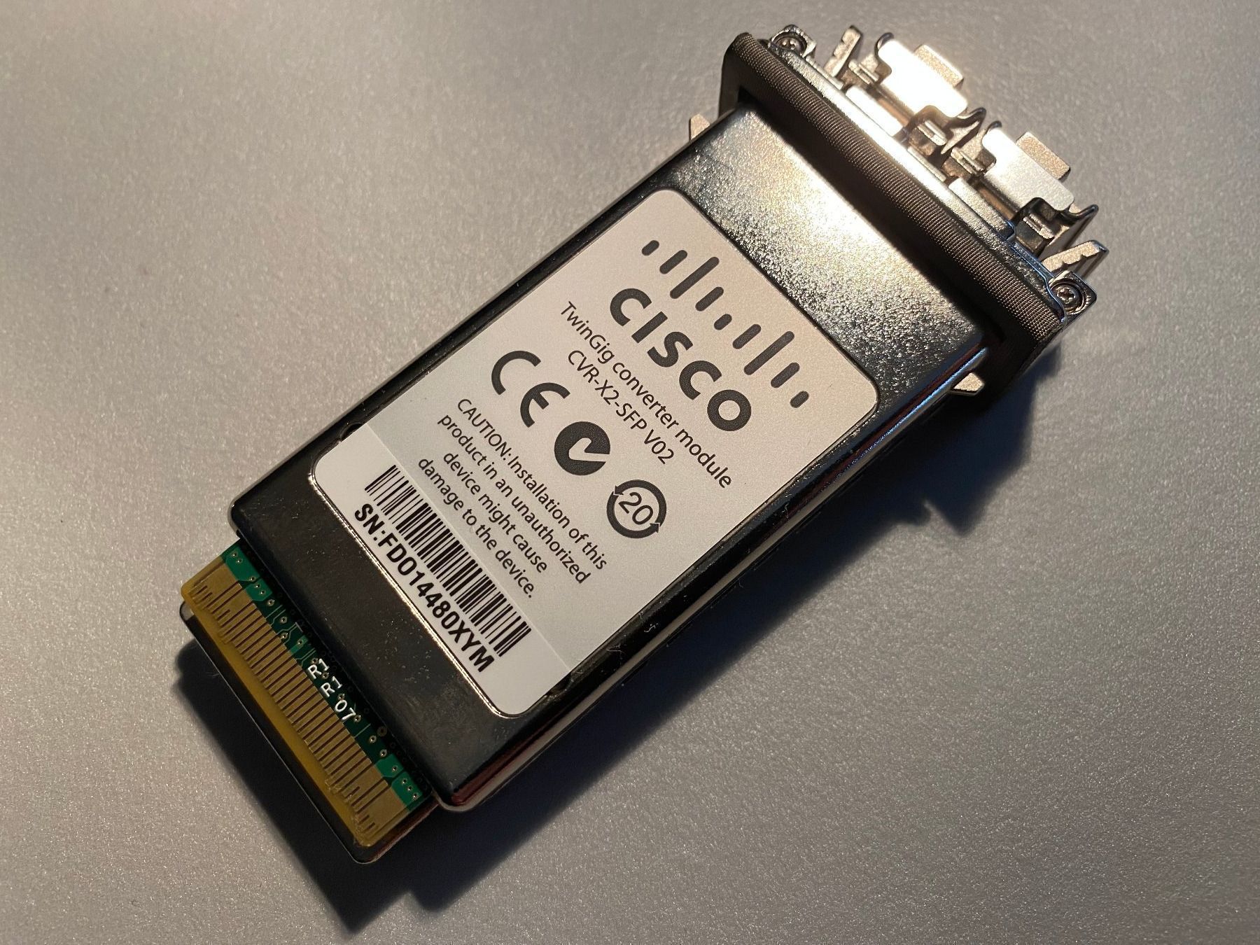 Convertitori: Cisco TwinGig Converter Module X2-SFP – Usato da Langwiesen venduto da Restposten-24 1