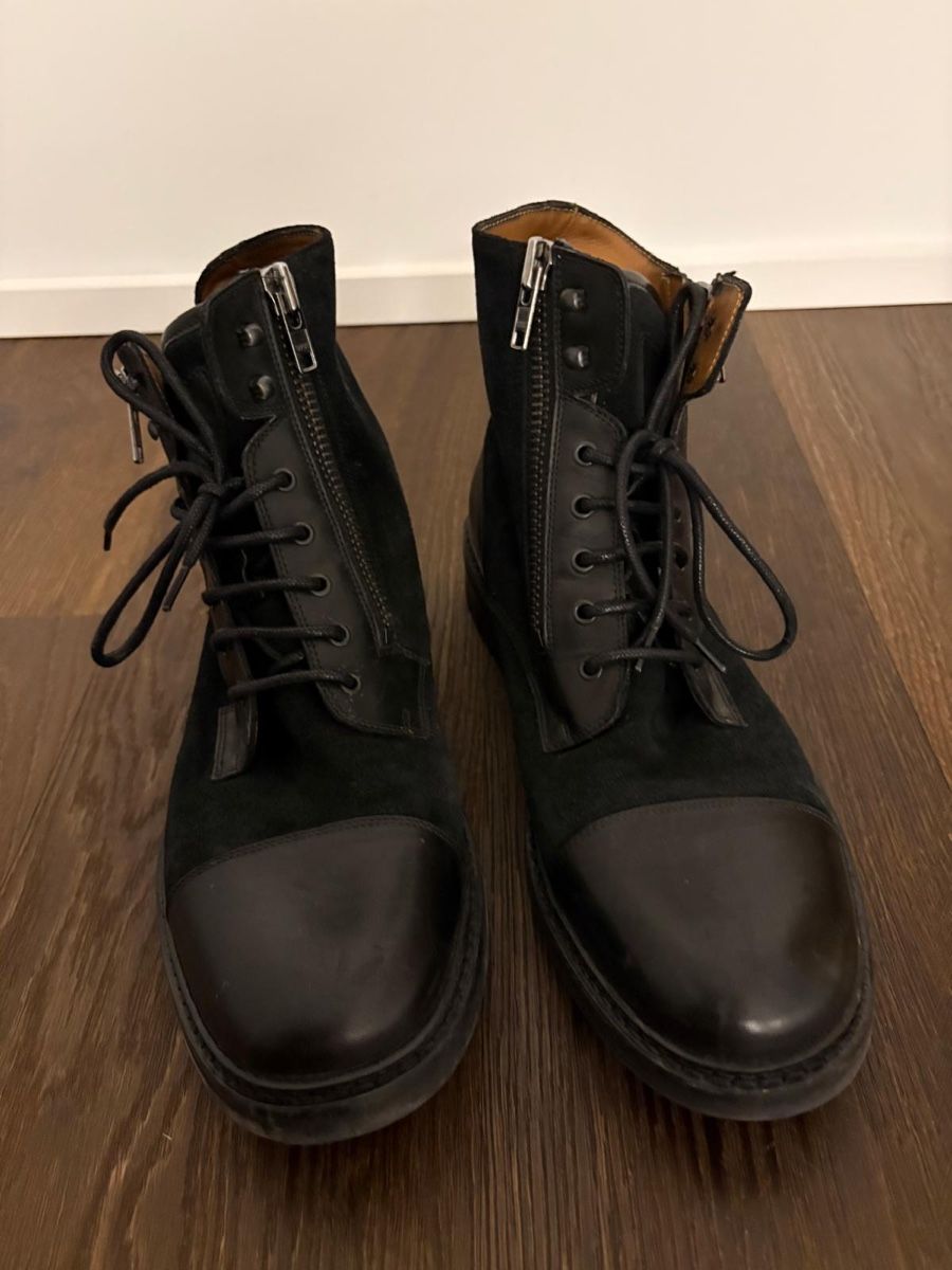 Navyboot Herrenschuhe: Navyboot Boots, Gr. 44, Schwarz, Neuwertig – Gebraucht aus Triesen von ValDeMer85