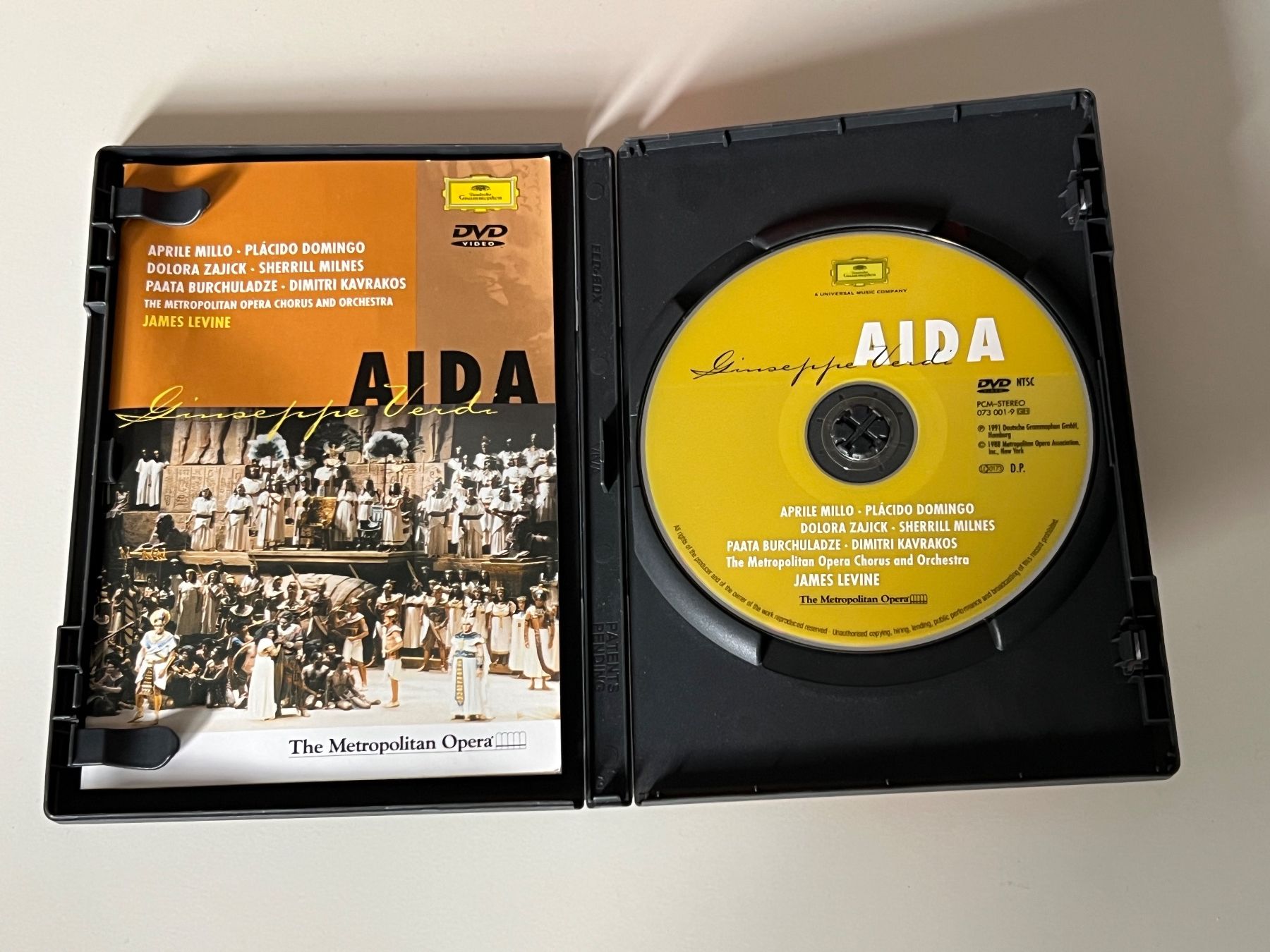 Tutti i DVDs: Aida - Giuseppe Verdi DVD - The Metropolitan Opera – Nuovo (secondo la descrizione) da Altstätten SG venduto da sheamus 2
