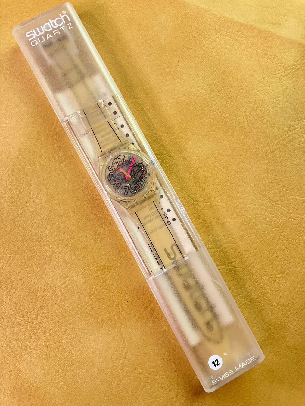 Swatch Orologi: Swatch Gent Scribble 1991 ungetragen – Usato da Horw venduto da luzernicus 2