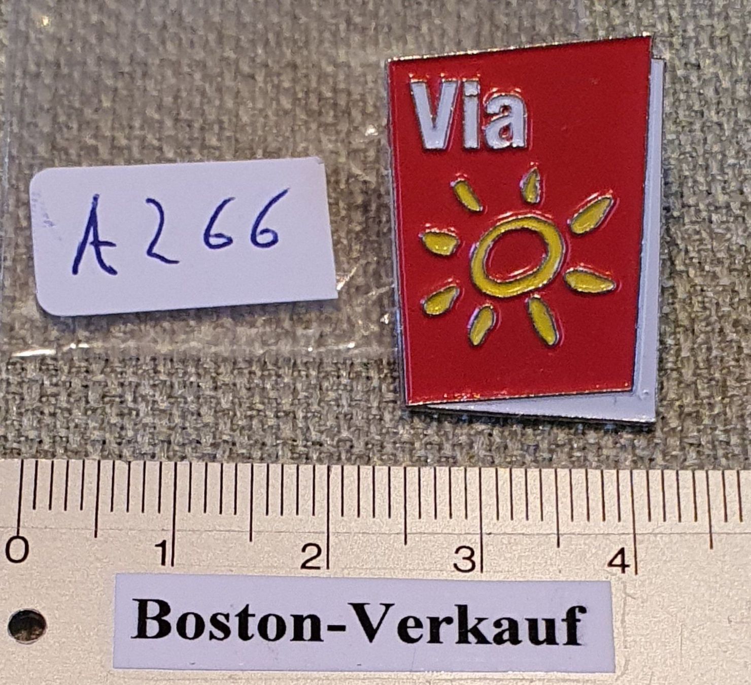 Riviste & Magazine: A266  Pin Via SBB Schweizer Reisemagazin – Usato da Reinach BL venduto da Boston-Verkauf 2