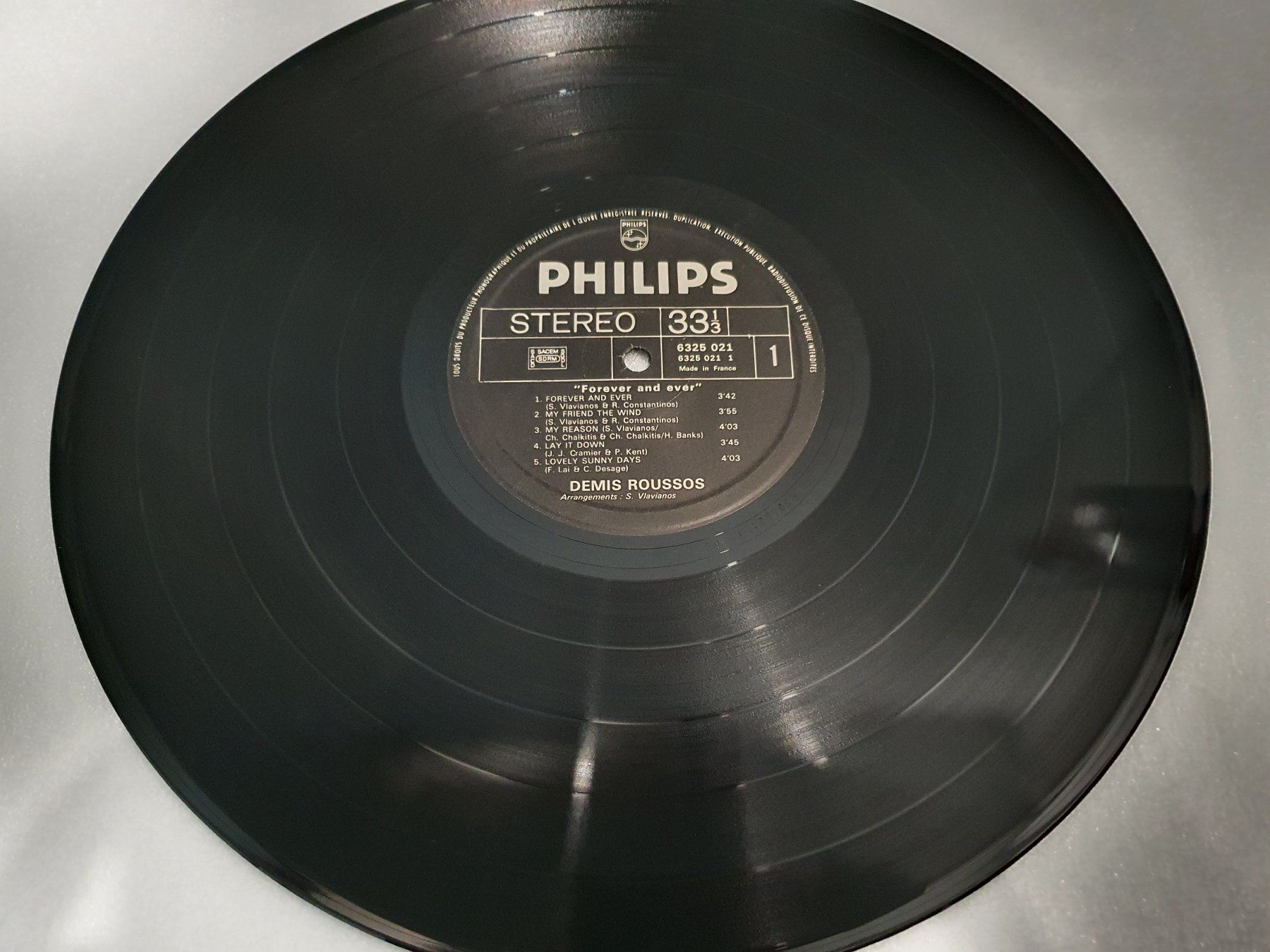 Dischi in vinile: Démis Roussos – Forever And Ever – Usato da Uster venduto da Vinyl-Leidenschaft 4
