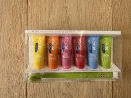 CURAPROX BE YOU Set 6 Zahnpasten + Zahnbürste – Neu & OVP