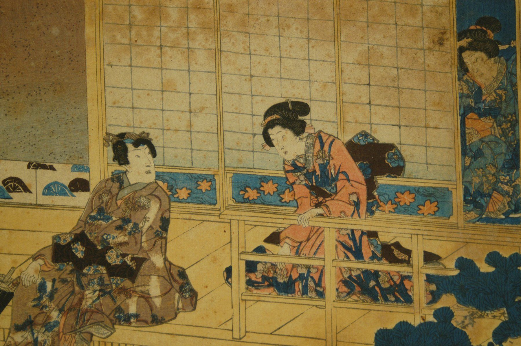 Xilografie: Japanischer Holzschnitt – Usato da Herisau venduto da Wisen 3