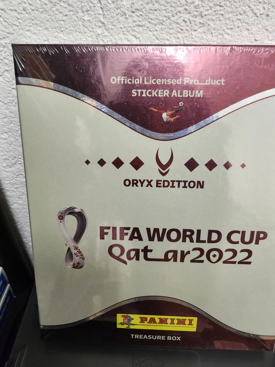 Panini WM 2022 Qatar Komplettset - 638 Sticker Album Argentinien Orange Version