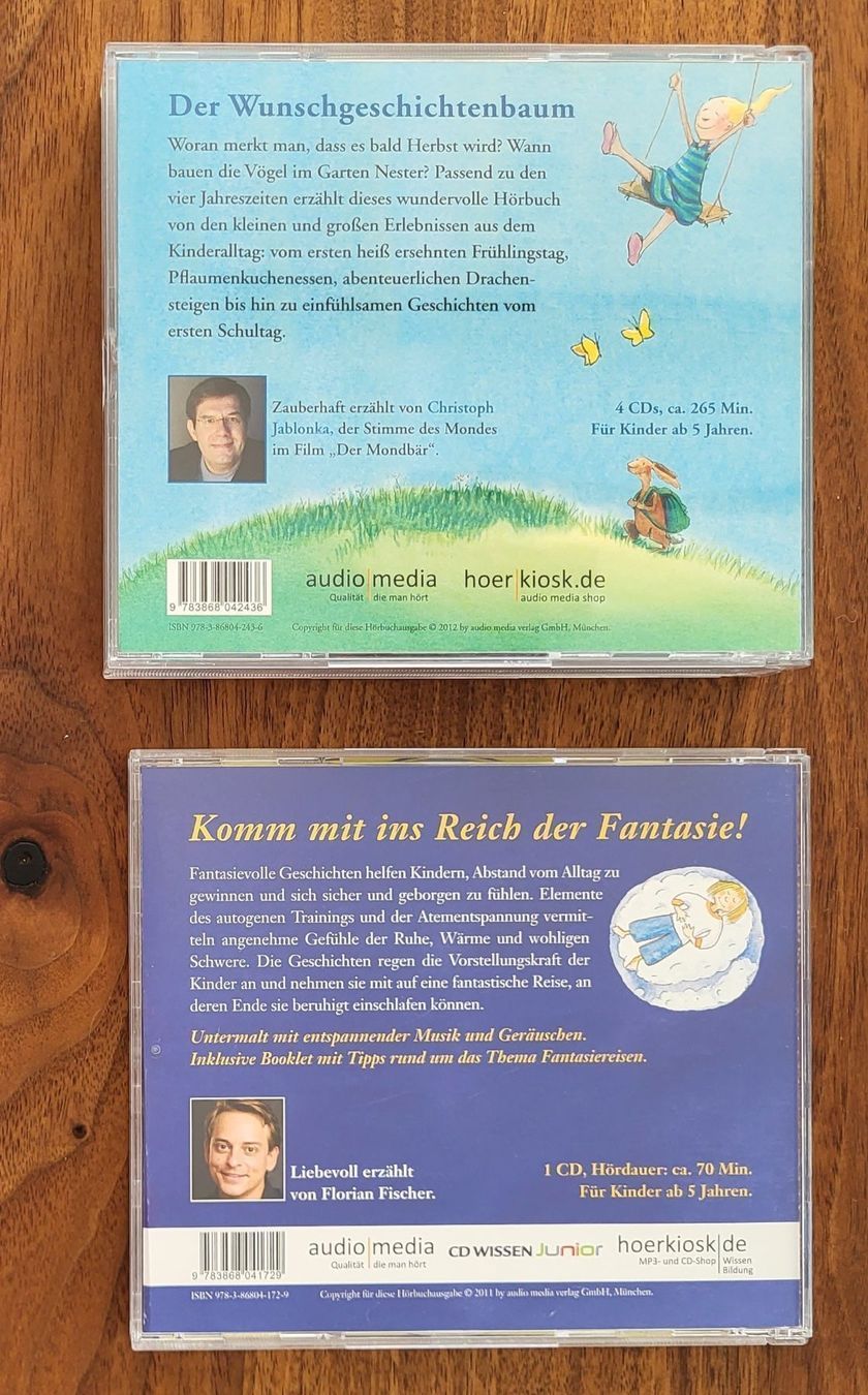 Audiolibri: 5x CD Hörspiele zum Einschlafen & Lernen – Usato da Richterswil venduto da Rem2011 1