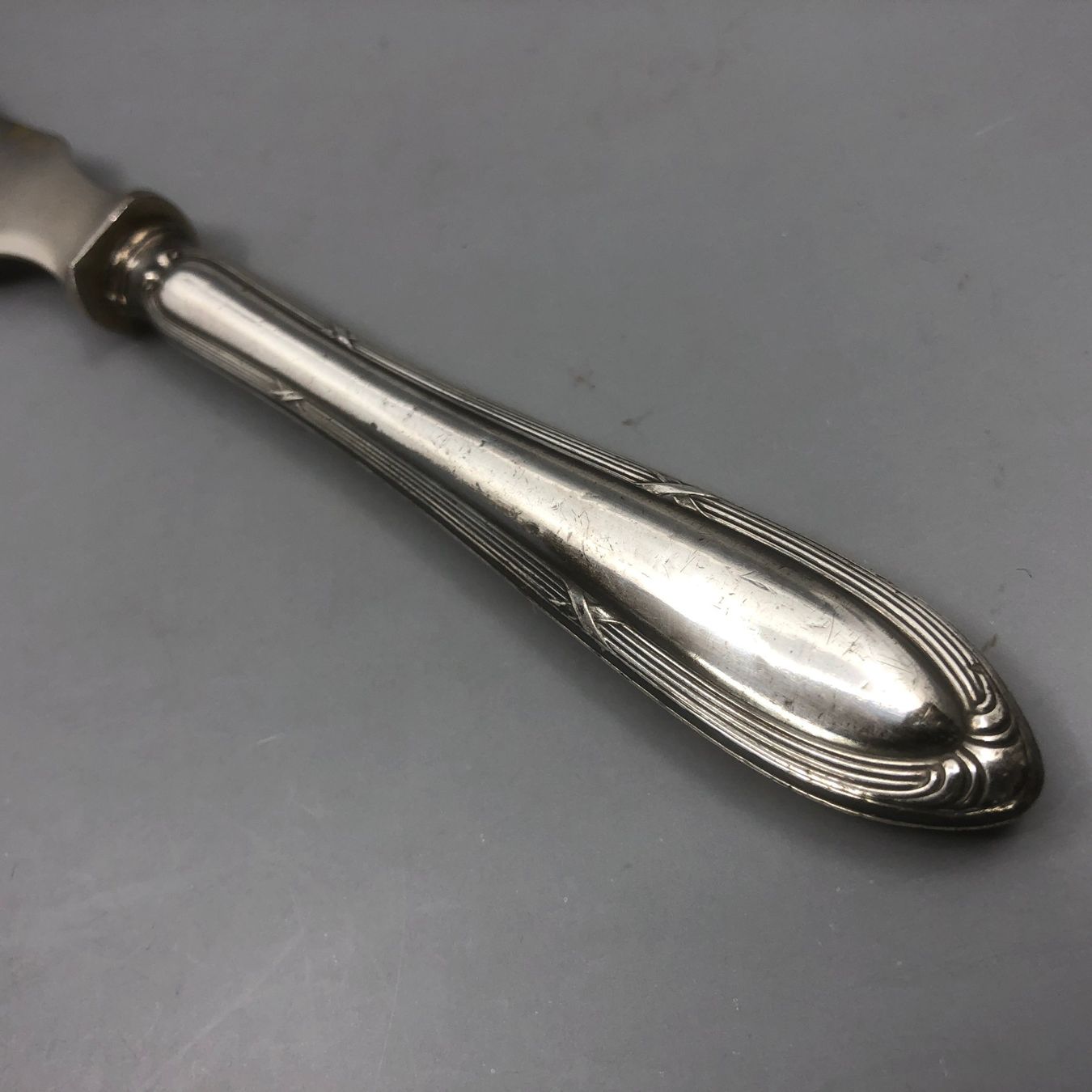 Posate: Buttermesser 835 Silber Kreuzband – Usato da Basel venduto da Tiabeanie 1