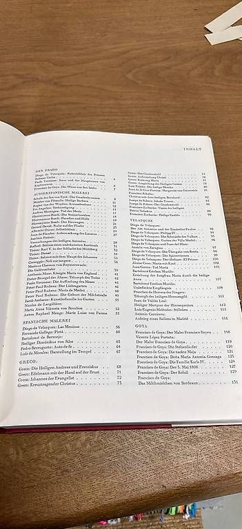 Livres: Buch über Prado – D'occasion à Arosa par manu2003 1