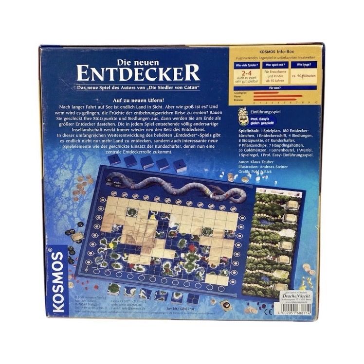 Kosmos Spiele: Die neuen Entdecker Kosmos (komplett) – Gebraucht aus Teufenthal AG von Retro-Stash-Shop 1