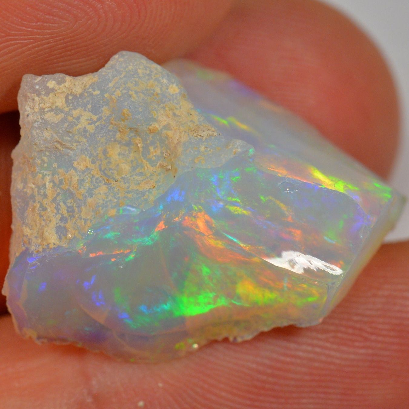 Edelsteine: 21.9 Karat - Roher Äthiopischer Welo Opal – Neu (gemäss Beschreibung) aus Rüti ZH von DeinOpal 2