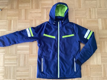 Skijacke 46 Nord blau mit Schneefang Gr.M