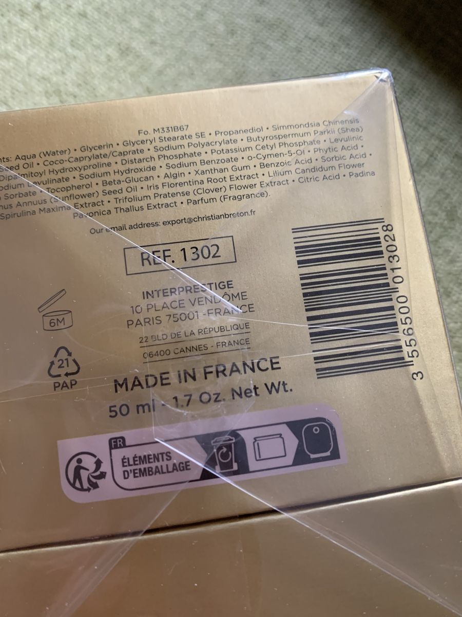 Gesichtspflege: Crema notte Christian Breton – Neu und originalverpackt aus Bellinzona von rob_d6fz 1