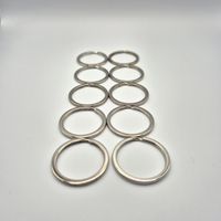 10x Schlüsselringe / Schlüsselanhänger Ringe verschiedene