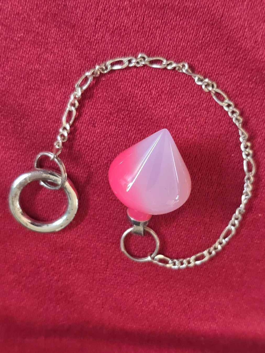 Orologi da terra & Orologi da parete: Pendule Quartz rose et argent 925, avec sa pochette. – Usato da Carouge GE venduto da Mon_petit_grenier_27 5