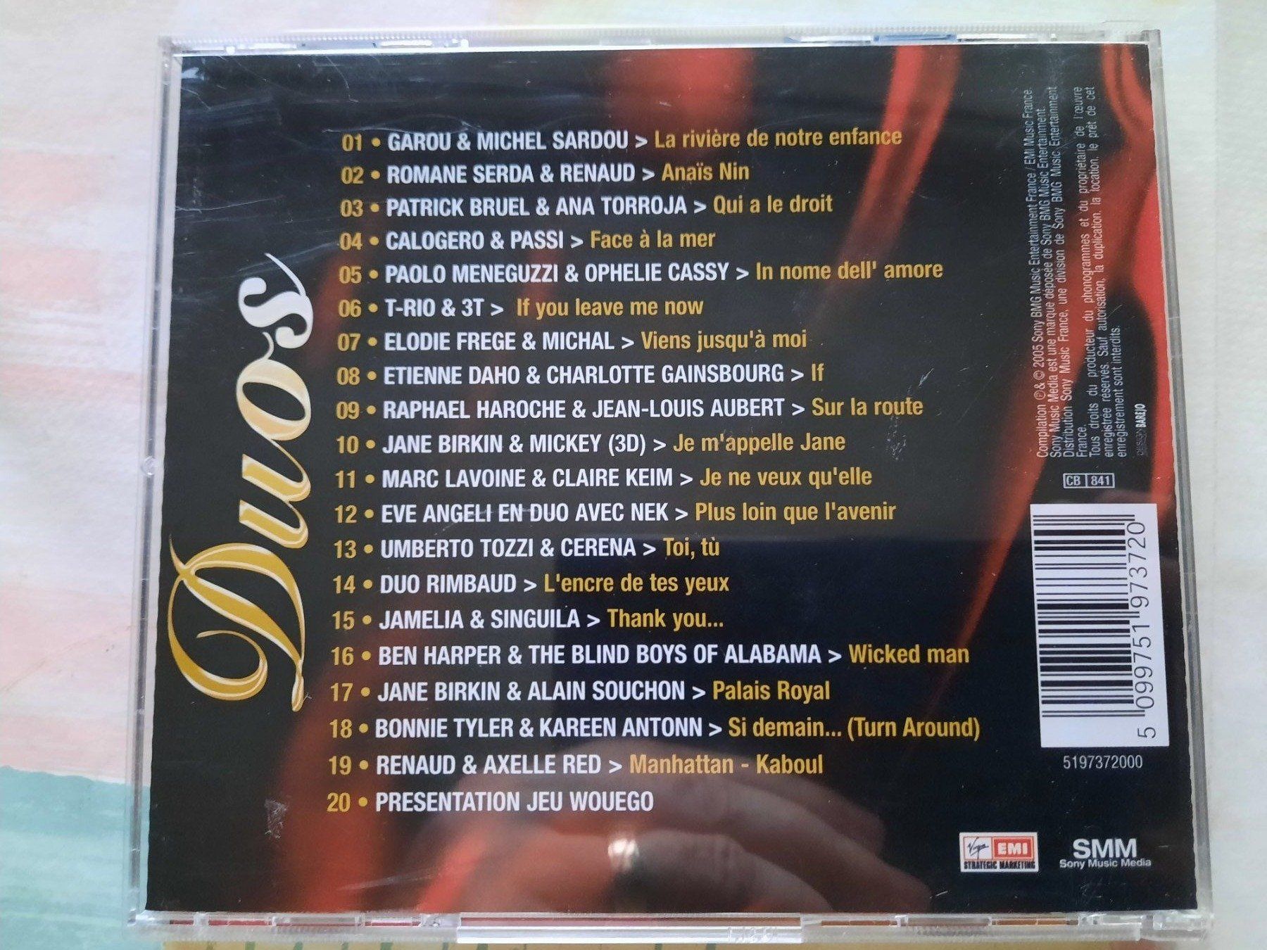 CD: CD Duos les plus belles chansons les plus grands artistes – Usato da Pully venduto da bro_n52j 2