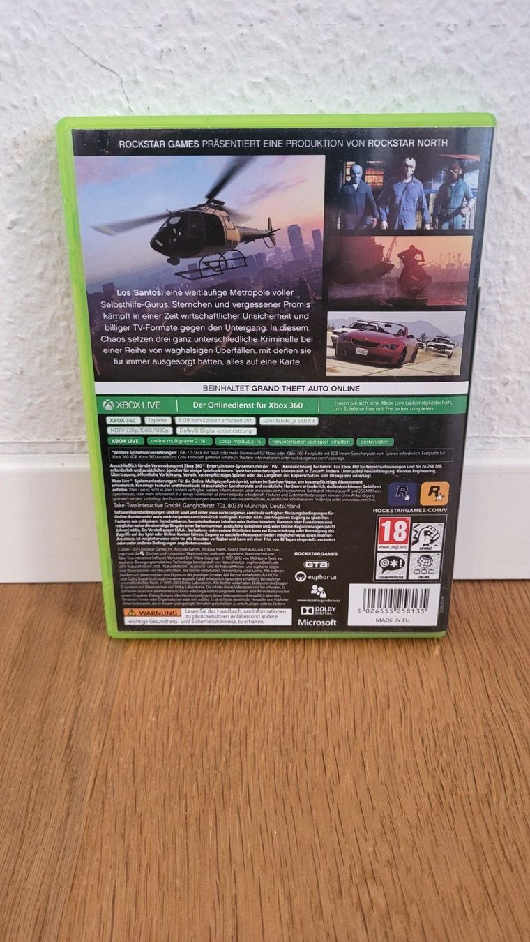 Microsoft Giochi: Xbox 360 - GTA 5 – Usato da Münsingen venduto da DigitaleSpielecke 1