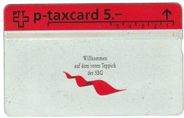 Taxcard 403L_36877 SBG Zug 100 Ex