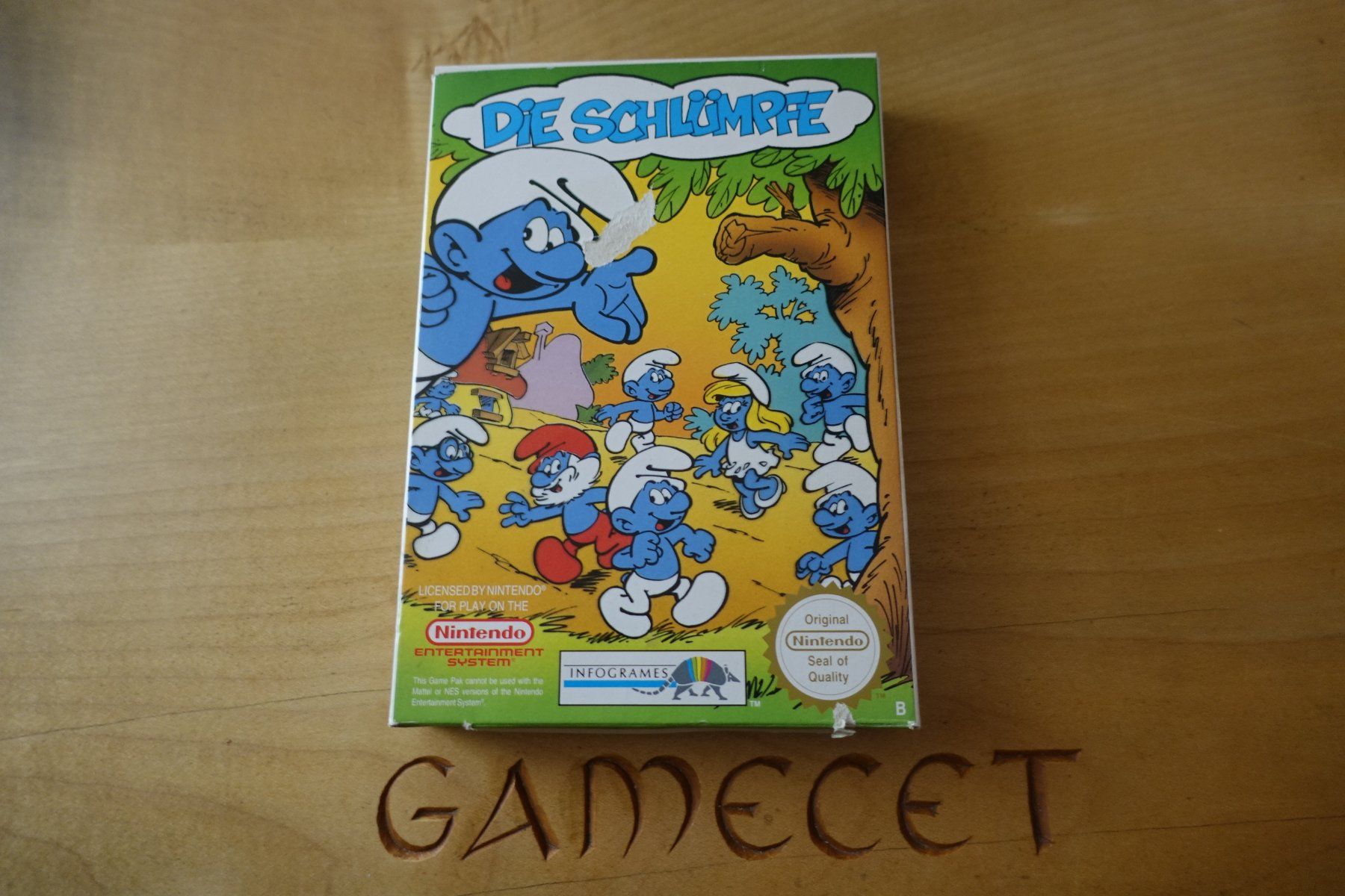 Nintendo Spiele: Die Schlümpfe – Gebraucht aus Steinach von Gamecet