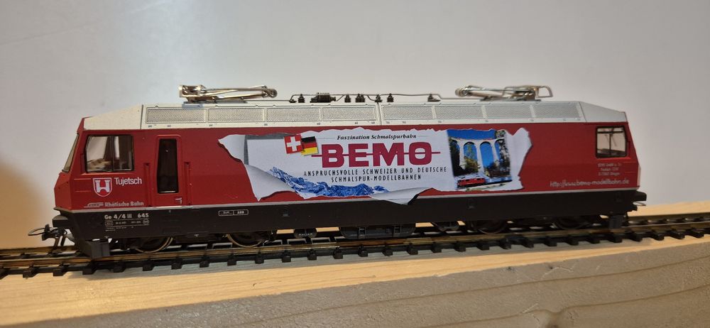 Bemo Modelleisenbahnen: Bemo 1259 115 RhB Ge 4/4III 645 Bemo – Gebraucht aus Illhart von Markus203 3