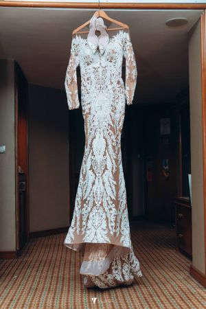 Traumhaftes Brautkleid, Grösse 34 -36,