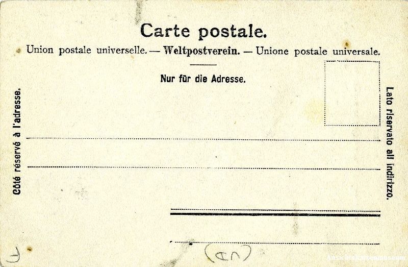 Cartoline postali: Territet-Glion -Chemin funiculaire c1900 – Usato da Emmenbrücke venduto da teestube 1